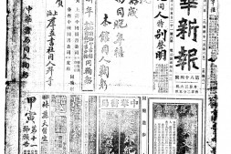 《中华新报》1916年影印版合集上半年 电子版.