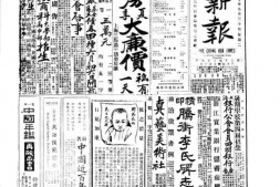 老报纸–《中华新报》(上海)1915-1926年影印版合集