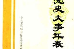 老图书–《芷江*史大事年表_1921.7-1987.12》电子版合集